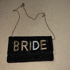 NWOT Beaded Bride Purse